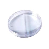 Placa De Petri Descartável 90X15 Com 1 Divisão - 60 Unidades