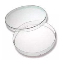 Placa de Petri Descartável PS 90 x 15 mm Lisa sem Divisão (CRAL) - 60 Unidades