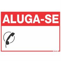 Placa De Poliestireno 20x30 ""aluga-se"" - 250cm - Sinalize Placa De Poliestireno 20x30 "aluga-se" 250cm Placa De Poliestireno 20x30 ""aluga-se"" - 250cm - Sinalize Placa De Poliestireno 20x30 "aluga-se" 250cm