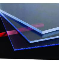 Placa de Poliestireno Cristal 3.0mm 50x50cm Transparente