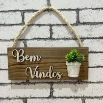 Placa de Porta Bem Vindos com Vaso e Planta Decoração de Porta Bem Vindos Placa de Porta de Entrada Decoração de Porta Placa de Porta Bem Vindos com Vaso e Planta Decoração de Porta Bem Vindos Placa de Porta de Entrada Decoração de Porta