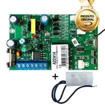 Placa De Portão Eletronico Híbrida Agility POP Connect PPA e Capacitor 12uf