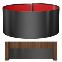Placa de proteção para porta Sanbege 20 x 86 cm em aço inoxidável preto Placa de proteção para porta Sanbege 20 x 86 cm em aço inoxidável preto