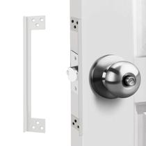 Placa de proteção para trinco de porta MOSECYOU cinza-claro 18 cm Placa de proteção para trinco de porta MOSECYOU cinza-claro 18 cm