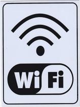 Placa de pvc ''wi-fi''
