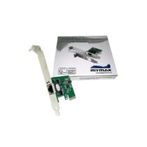 Placa De Rede 10/100/1000mbps Pci Express Gigabit - Mymax