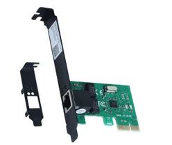 Placa De Rede Gigabit 1X Rj45 Pci-E X1 Rj45 Pcyes Lc1000-1P