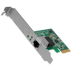 Placa De Rede Gigabit Pci Express X1 10/100/1000 Rtl8111