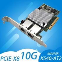 Placa de Rede Intel X540-T2 10Giga Pci-e X8 Duplo rj45 com porta 10gbps ethernet