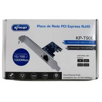 Placa de Rede Interna PCI-e 10/100/1000MBPS KP-T90B Knup Placa de Rede Interna PCI-e 10/100/1000MBPS KP-T90B Knup