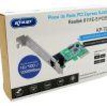 Placa De Rede Pci-e Gigabit 1000mbps Ethernet Rj45 Knup Kp-t90b