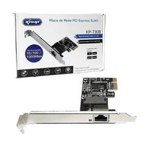 Placa de Rede PCI Express RJ45 1000 Mbps KP-T90B Knup