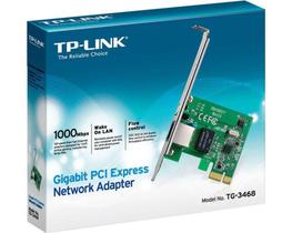 Placa de Rede TP-LINK 1 RJ45 Gigabit PCI (TG-3468)
