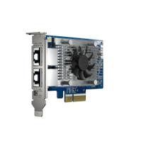 Placa de Rede Two Port 10GbE Network Expansion Card (PCIe Gen 3 x4) - QXG-10G2T-X710 - QNAP
