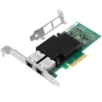 Placa de rede Vogzone 10Gb PCI-E NIC para Intel X550-T2