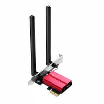 Placa de Rede Wi-Fi Mercusys MA86XE AXE5400 - Wi-Fi 6 e Bluetooth 5.3 - Tri-Band - 2 Antenas