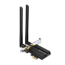 Placa de Rede Wi-Fi PCI Express TP-Link Archer TX50E AX3000, Dual Band, Wi-Fi e Bluetooth, 2 Antenas