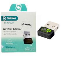 Placa de Rede Wireless para Notebooks PC Desktop 2.4Ghz - Shinka