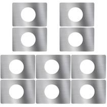 Placa de reforço de porta DOITOOL em aço inoxidável x10