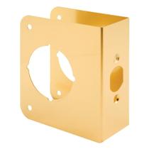 Placa de reforço de porta PRIME-LINE U 9558 com acabamento em latão