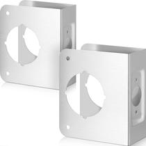 Placa de Reforço para Porta Ferraycle em Aço Inoxidável 10 x 11 cm Placa de Reforço para Porta Ferraycle em Aço Inoxidável 10 x 11 cm