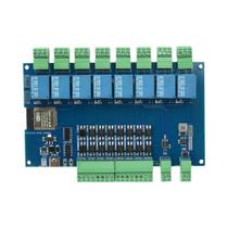 Placa De Relé WIFI De 8 Canais ESP32 RS485 USART Modbus Bluetooth Módulo Isolado Com Optocoplador Placa De Relé WIFI De 8 Canais ESP32 RS485 USART Modbus Bluetooth Módulo Isolado Com Optocoplador