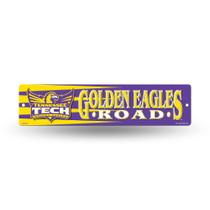 Placa de rua Rico Industries NCAA Tennessee Tech Golden Eagles