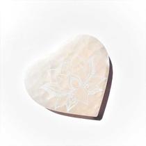 Placa De Selenita - Flor De Lótus