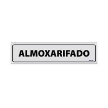 Placa De Sinalização Almoxarifado 30x7 Ecom IA - B-508 F9e Placa De Sinalização Almoxarifado 30x7 Ecom IA - B-508 F9e