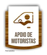 Placa De Sinalização Apoio de Motoristas