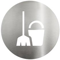 Placa de Sinalização Biotag DML - Aço Inox