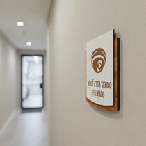 Placa De Sinalização Câmera de Segurança