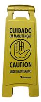 Placa De Sinalização Cuidado Em Manutenção Bralimpia Placa De Sinalização Cuidado Em Manutenção Bralimpia