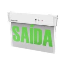 Placa de sinalizacao emergencia saida 2lado 1w verde/branco 240185 6000k avant 354201379