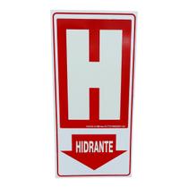 Placa de Sinalização fotoluminescente hidrante 15x30 H Placa de Sinalização fotoluminescente hidrante 15x30 H