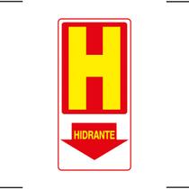 Placa De Sinalização Hidrante 15x30 Ekomunike - X-700 F9e