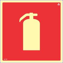 Placa de Sinalização Indicação E5 Extintor de Incêndio Normatizada Placa de Sinalização Indicação E5 Extintor de Incêndio Normatizada
