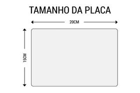 Placa de Sinalização Indicativa - Lixo Orgânico e Material Reciclável Descarte Consciente Placa de Sinalização Indicativa - Lixo Orgânico e Material Reciclável Descarte Consciente