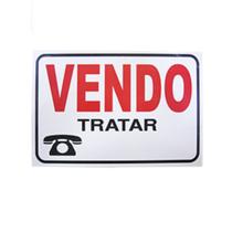 Placa De Sinalizaçao/ indicativa Vendo tratar placa de venda