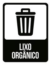 Placa De Sinalização - Lixo Organico (36X46)