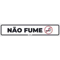 Placa de Sinalização Não Fume