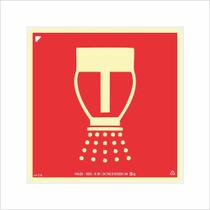 Placa de Sinalização para Sprinkler Placa de Sinalização para Sprinkler