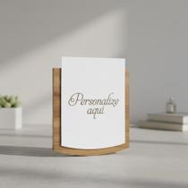 Placa de Sinalização Personalizada MDF Alto Relevo 15x13cm Para Porta Placa de Sinalização Personalizada MDF Alto Relevo 15x13cm Para Porta