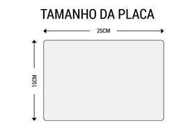 Placa de Sinalização S12 Rota de Fuga Bombeiros Saída Fotoluminescente