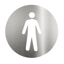 Placa de Sinalização Sanitário Masculino Biovis