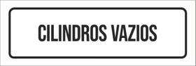 Placa De Sinalização Setor - Cilindros Vios-23X9