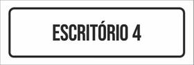 Placa De Sinalização Setor - Escritório 4-23X9