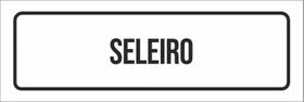 Placa De Sinalização Setor - Seleiro-23X9