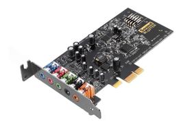 Placa de som Creative Sound Blaster Audigy FX PCIe 5.1 para PC