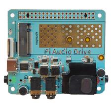 Placa de som DAC Hat de áudio RASPIAUDIO para Raspberry Pi 5 Placa de som DAC Hat de áudio RASPIAUDIO para Raspberry Pi 5